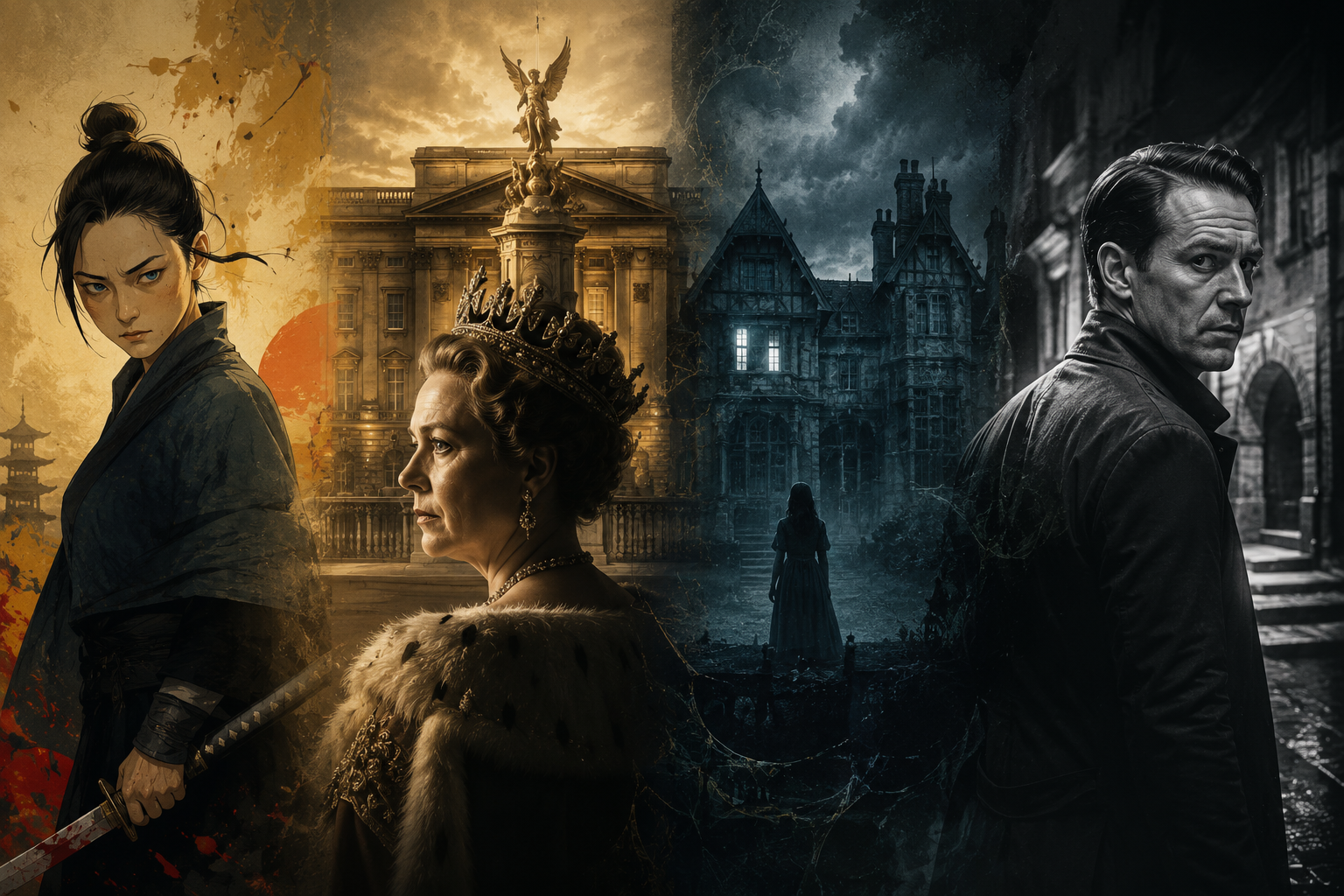 Blue Eye Samurai, The Crown, The Haunting of Hill House and Ripley on Netflix