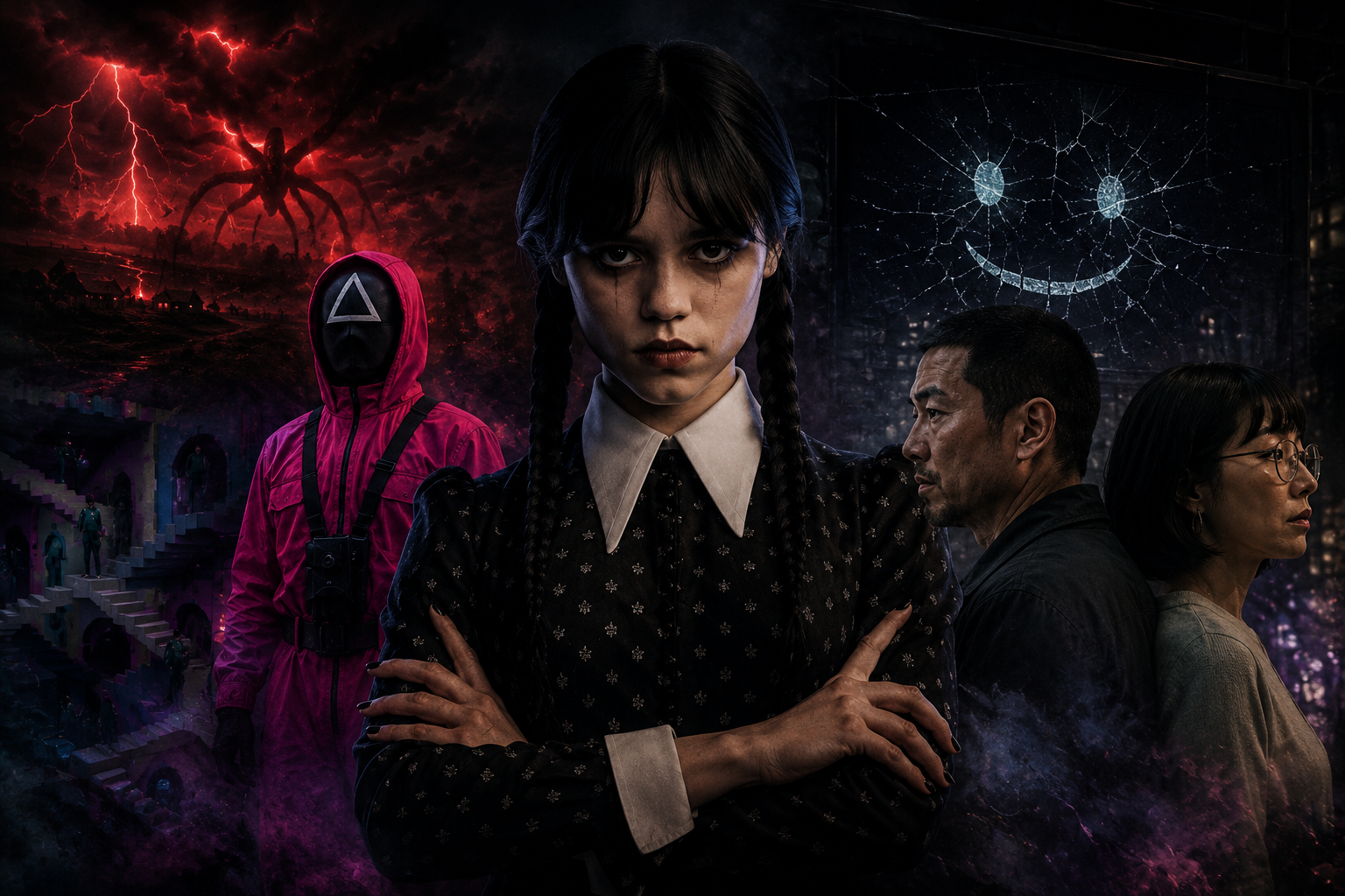 Wednesday, Stranger Things, Black Mirror, Squid Game and BEEF featured in the best Netflix shows ranking